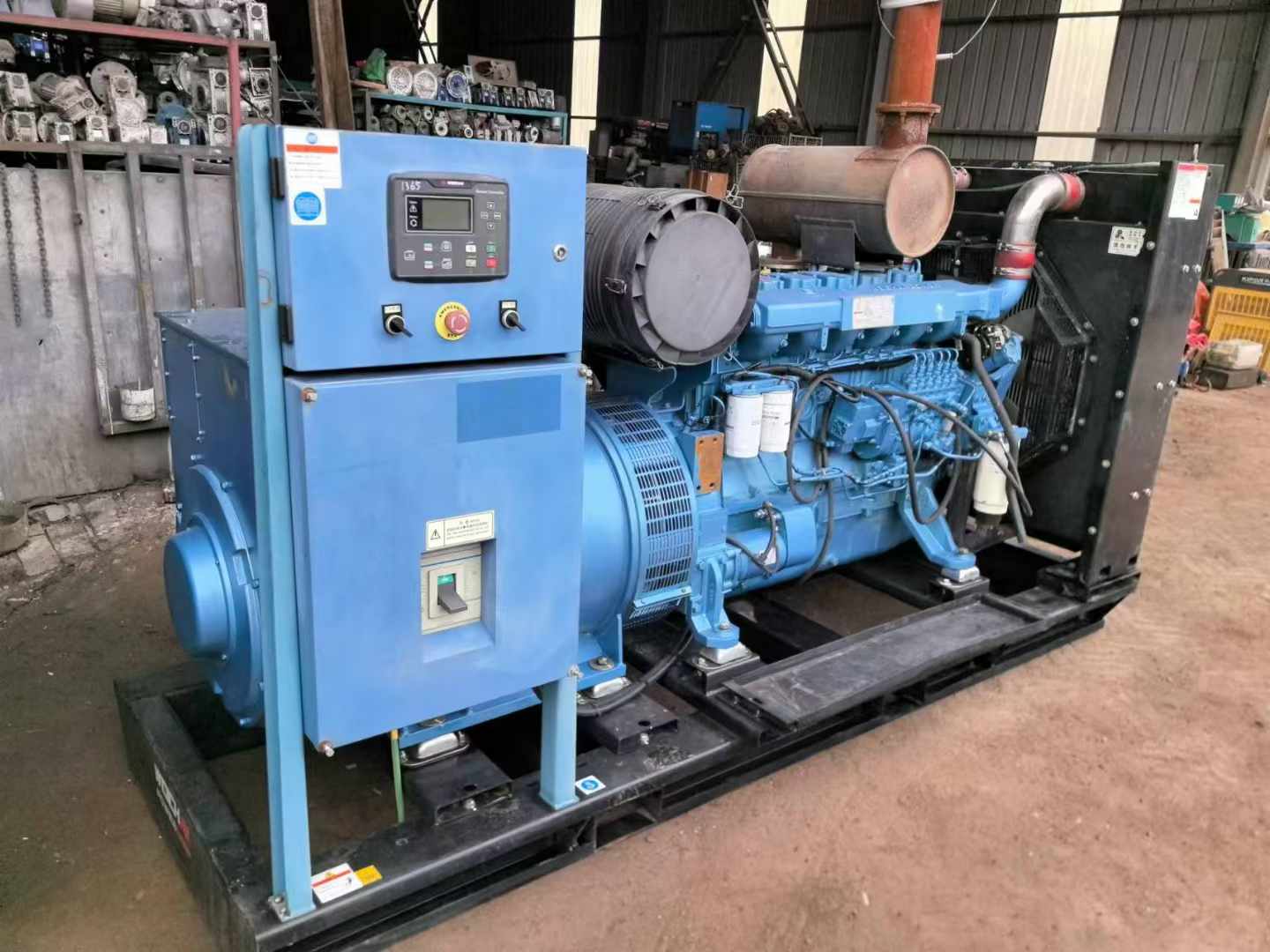 零陵500kW 柴油发电机组可带动设备功率的计算公式是什么?