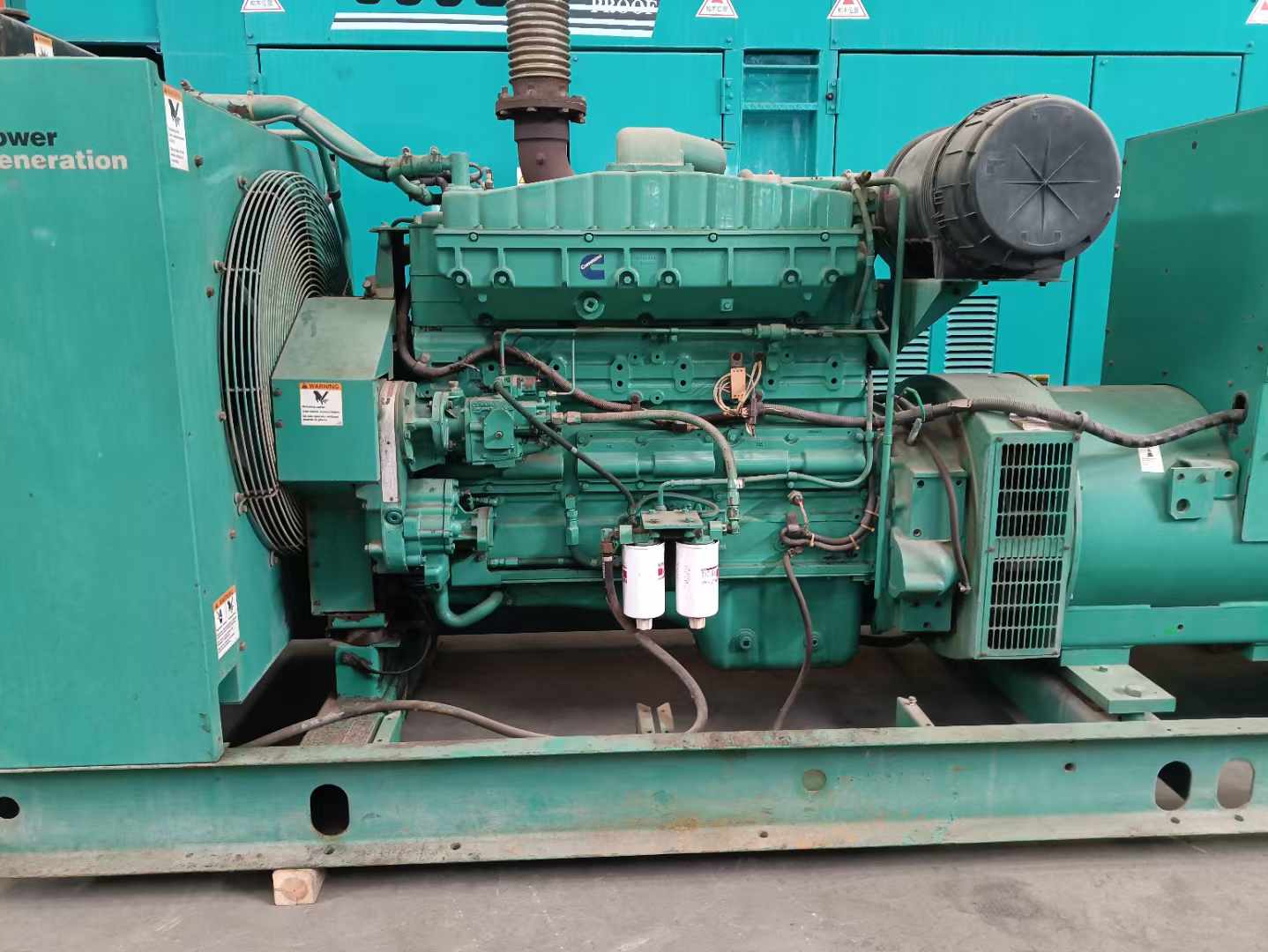 零陵过载会对 600kW 柴油发电机组造成哪些损害？
